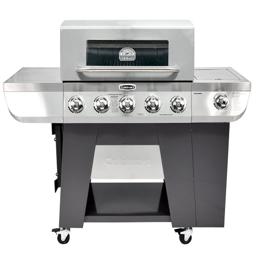 Cuisinart 3-In-1 Stainless Five-Burner Propane Gas Grill with Side Burner | CANADA - Inactive