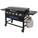 Even Embers® Five Burner Gas Griddle with Lid