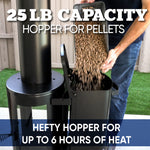 SAMS CLUB_Even Embers Pellet Fueled Patio Heater with Cover