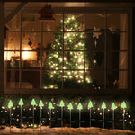 Christmas Tree Solar Light - 12 pack